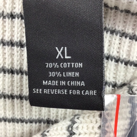 NWT Bloomingdales Nautical Shawl Collar Sweater XL - Picture 8 of 8